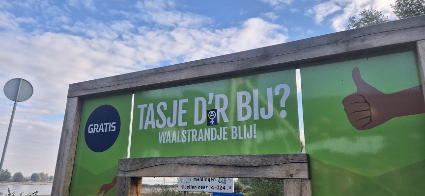Wandeling Trage Tocht Nijmegen-Beek door de Ooypolder en langs de Bisonbaai en Waal