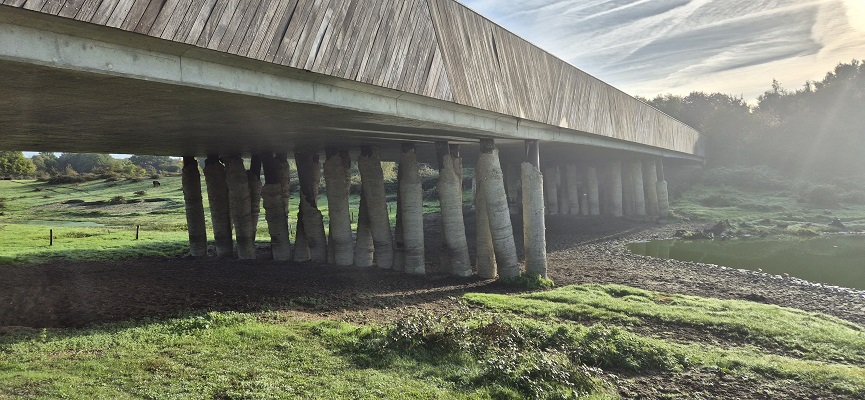 Trage Tocht Remmerden bij de faunapassage