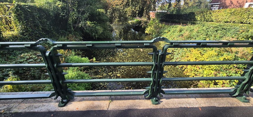 Wandeling over Trage Tocht Naarden Vesting in het Bilderdijkpark